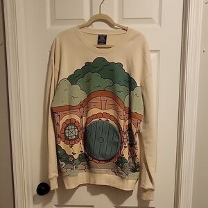 The Lord of the Rings Frodo's House Moving Door Sweatshirt XL
